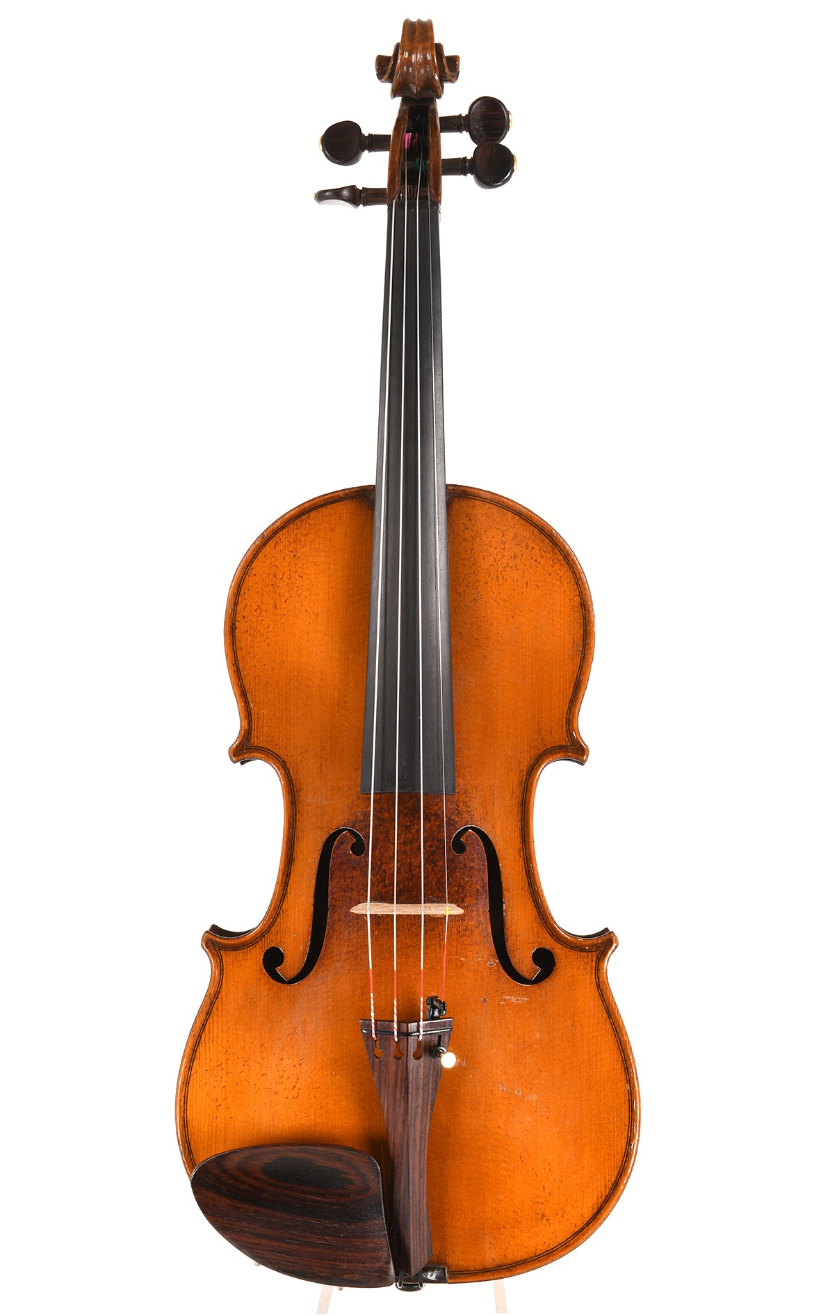 古老的法国小提琴，约1910年，仿照安东尼奥-斯特拉迪瓦里（Laberte）的作品