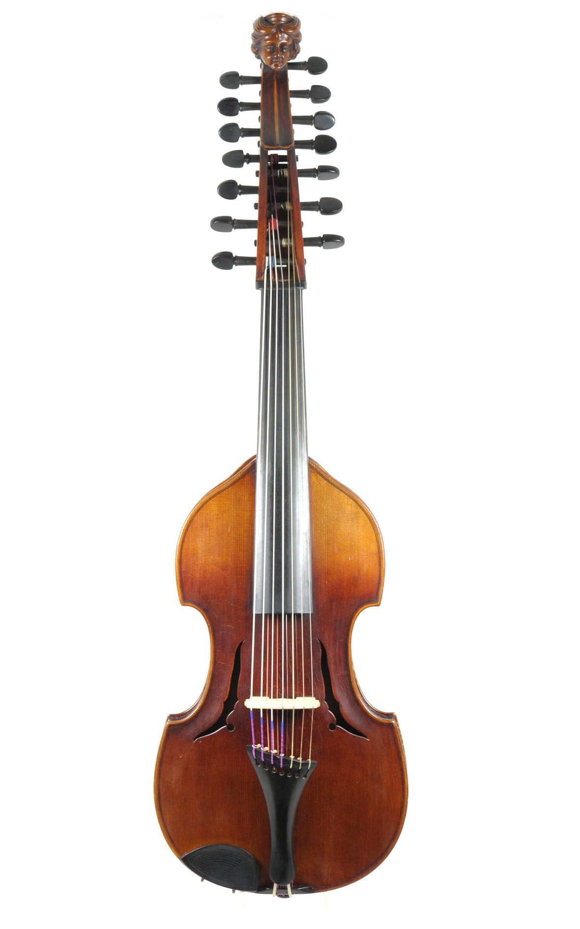 Viola d'amore, vmtl. Norddeutschland um 1900 - Decke