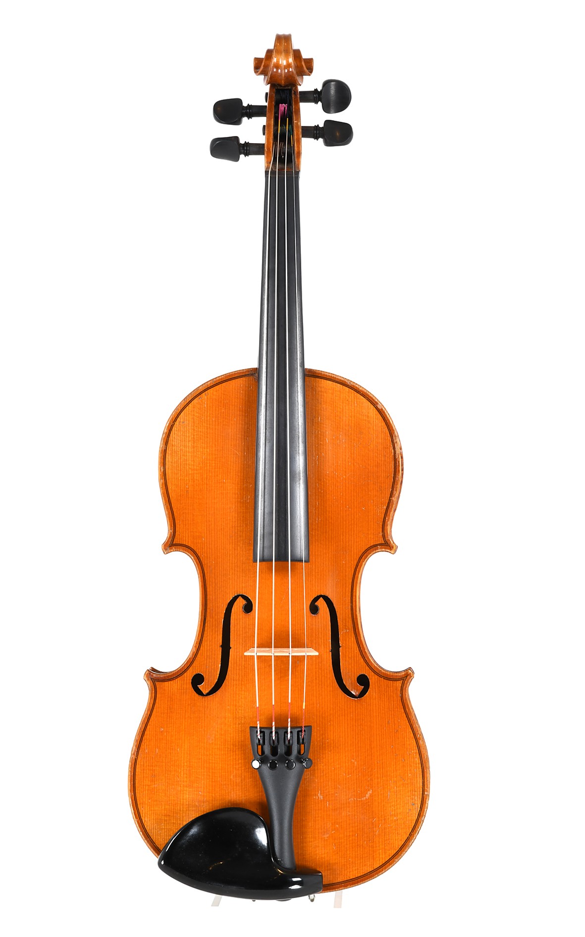 Fine French 3/4 violin, approx. 1910 - top view