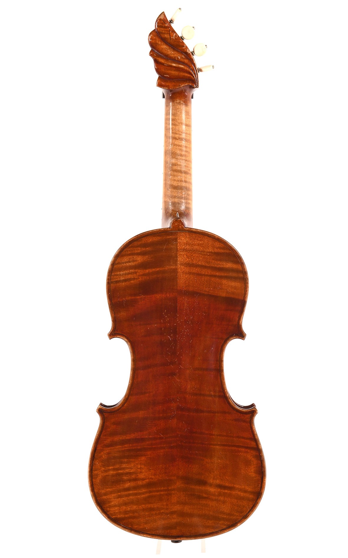 German Lap violin (bowed zither) by Braun & Hauser, München c.1916