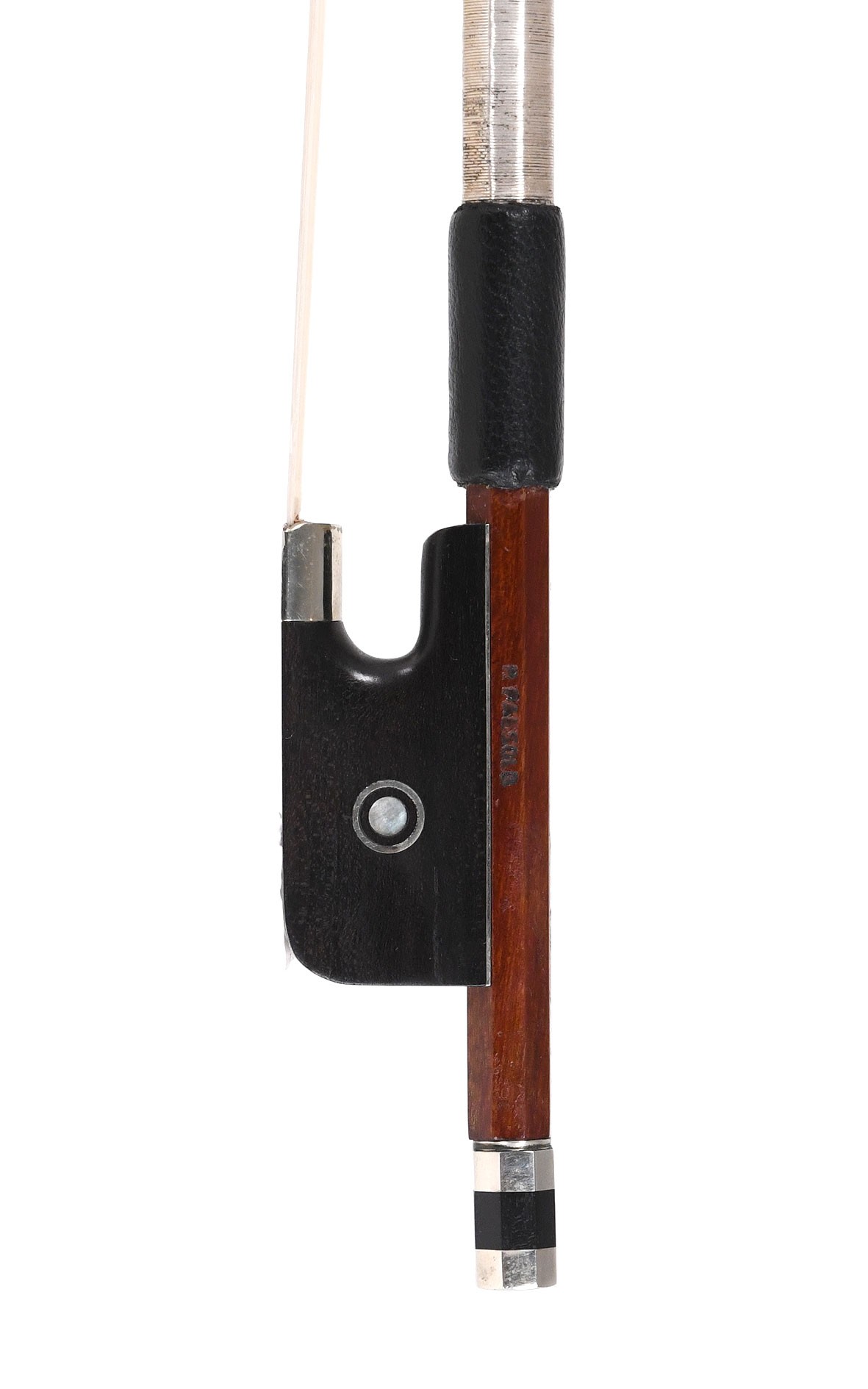 R. Paesold viola bow, silver mounted