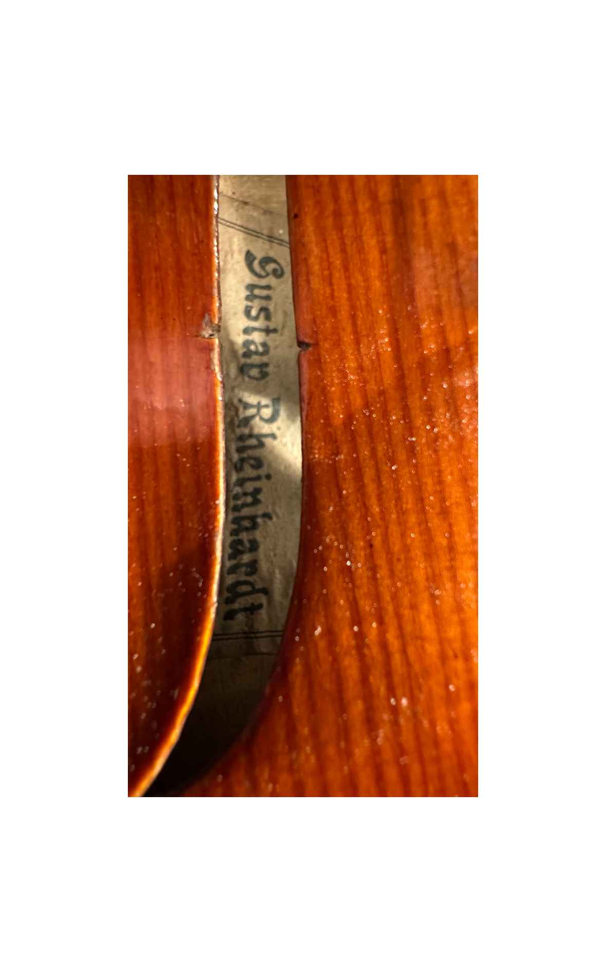 Antique German violin, Gustav Reinhardt c.1940