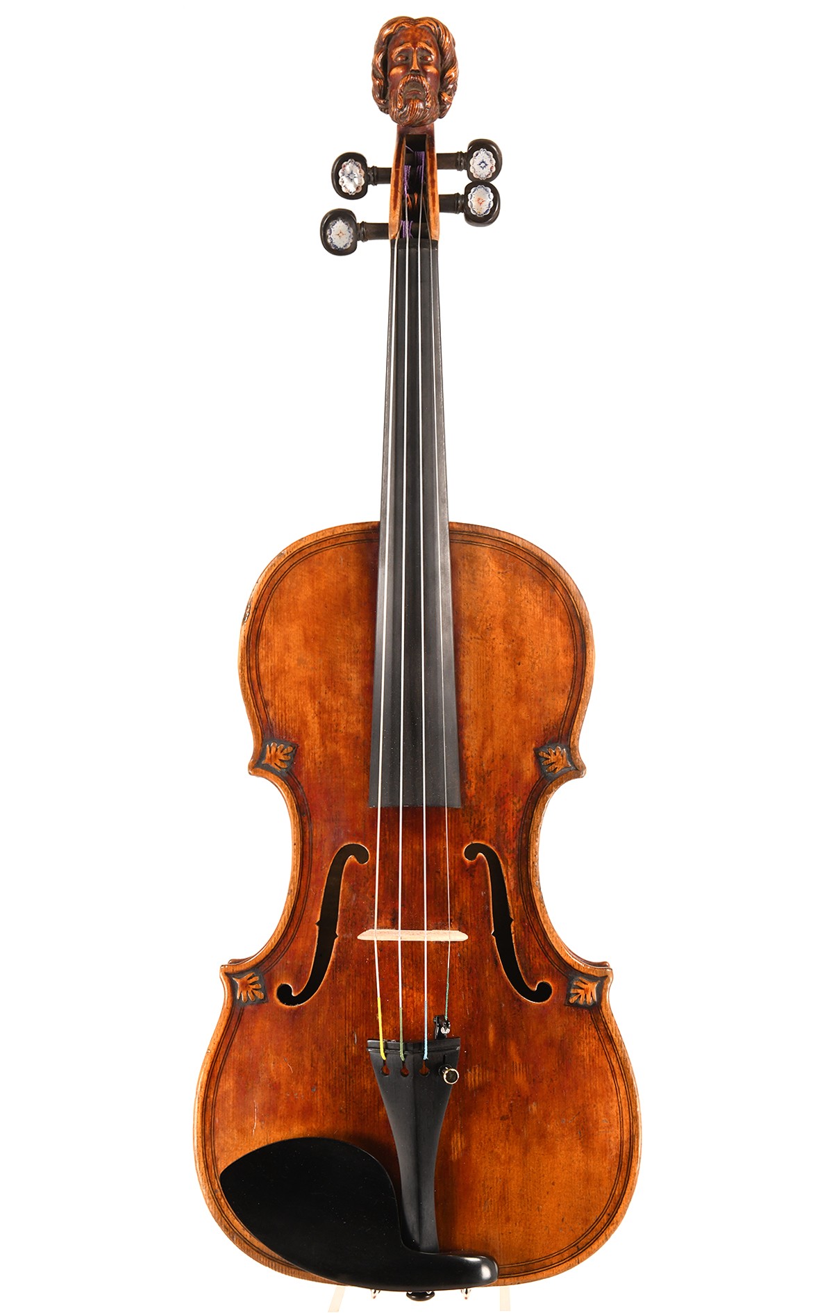 Antike Böhmische Geige, Modell Tiefenbrucker um 1890 - klanglich hervorragend!