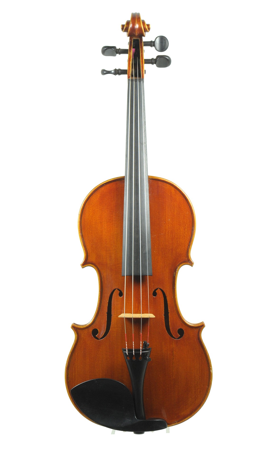 Modern violin from Italy - top