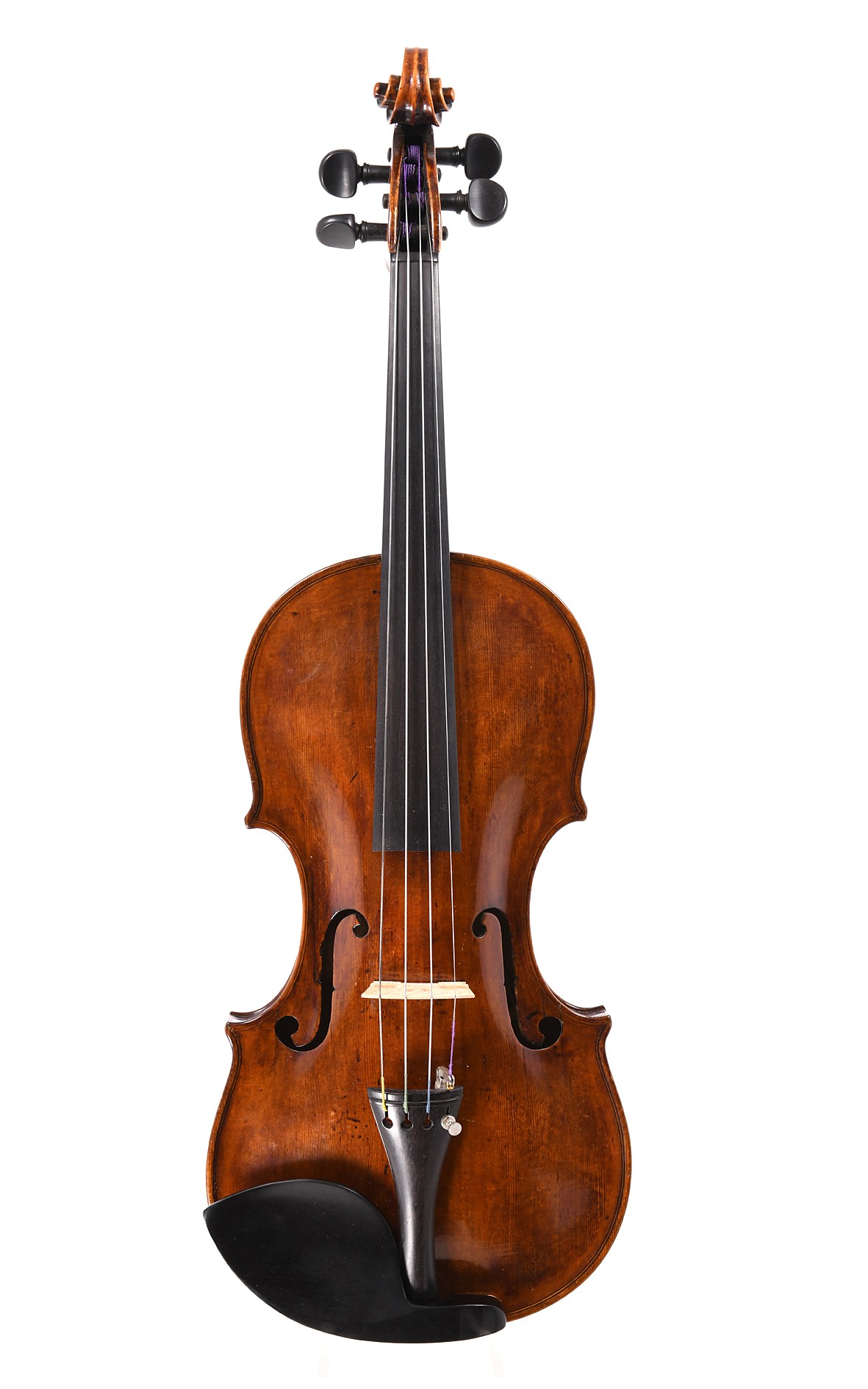 Interesting Vogtland master violin, approx. 1770 - table