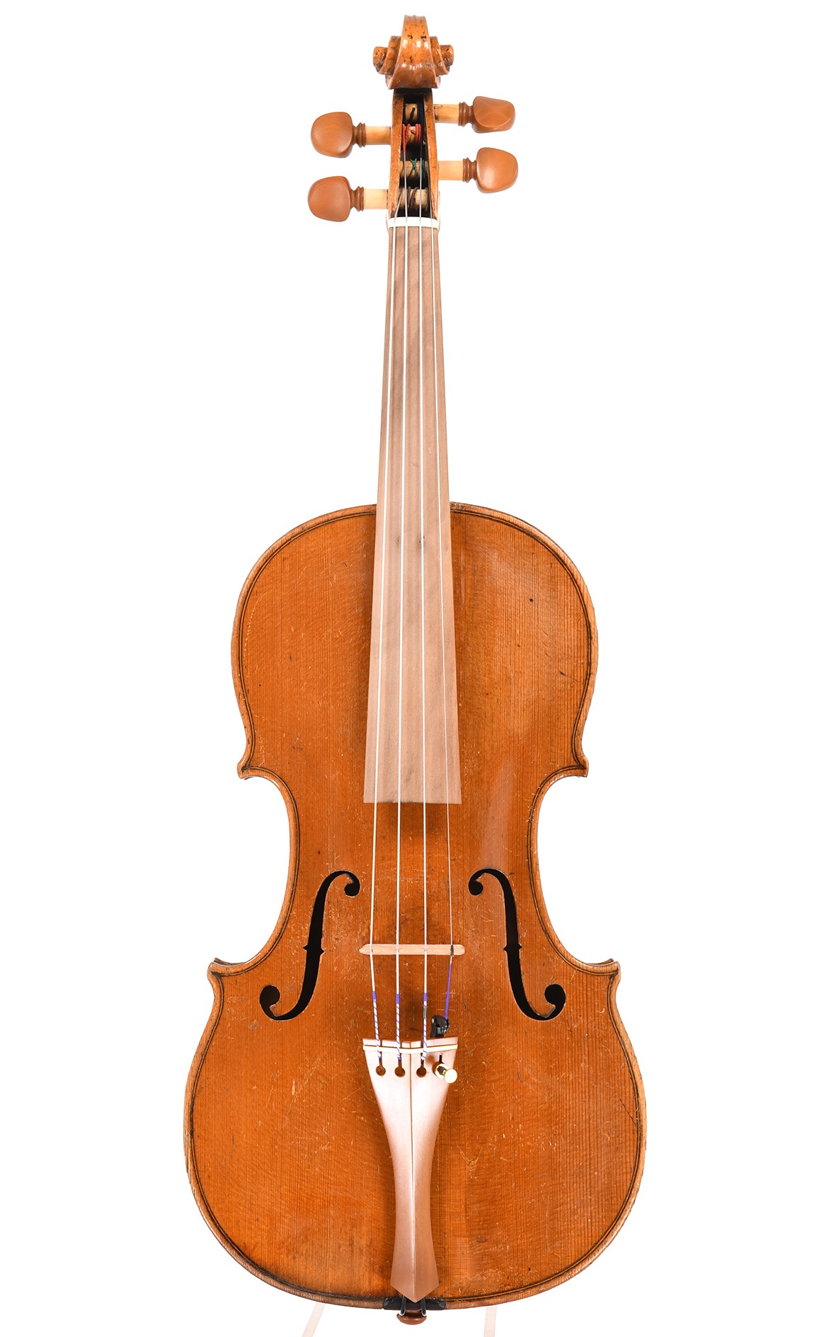 Fine Saxon Baroque violin in original condition circa 1800