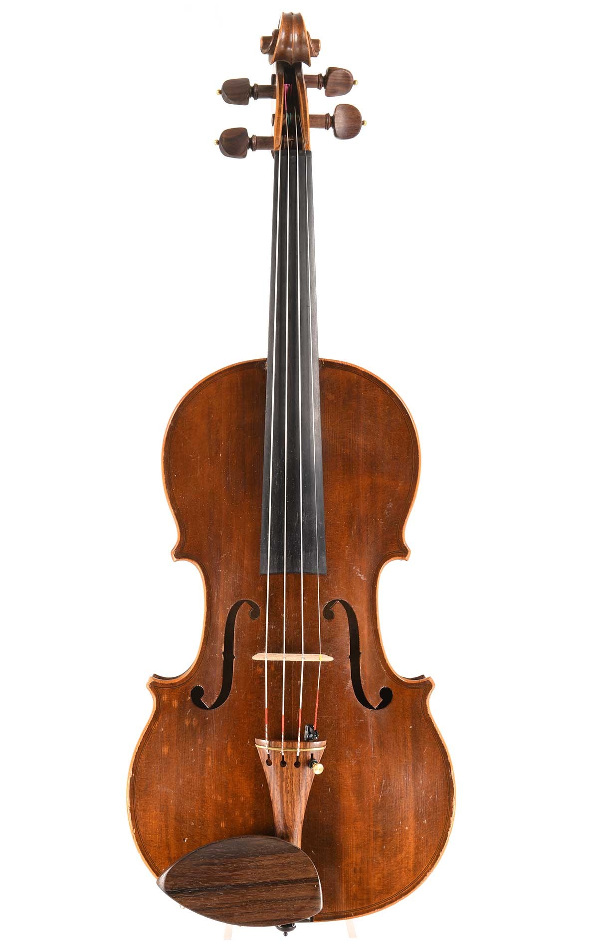 Antike Französische Geige gebaut um 1850 - guter, kräftiger Klang