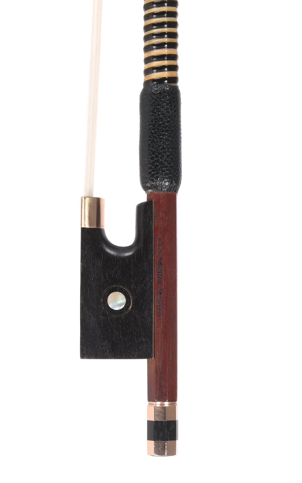 Fine violin bow by Siegfried Finkel, Brienz ca. 1960 - gold