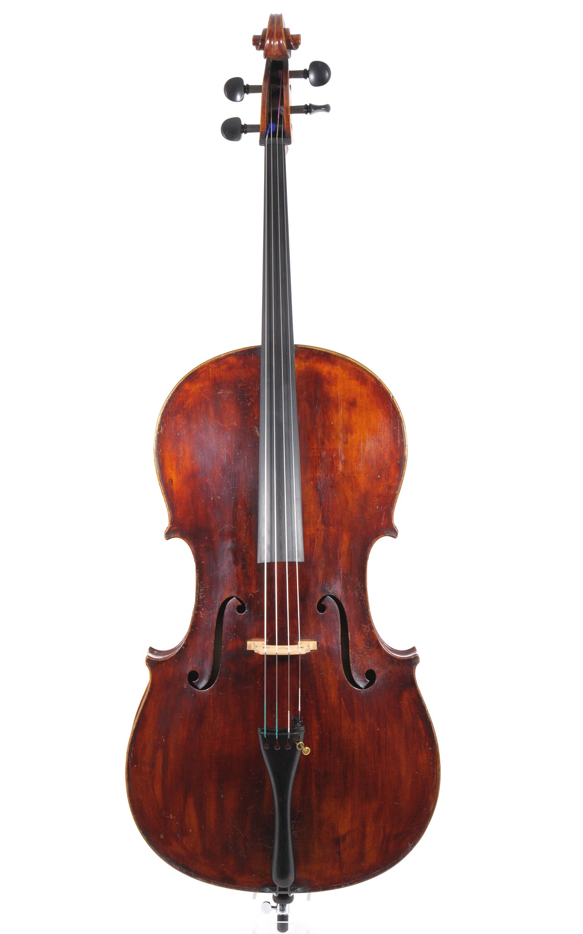 German cello by Eduard Tauscher, Markneukirchen