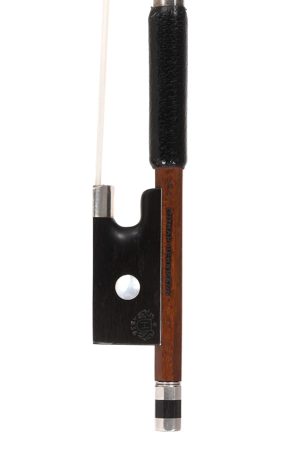 Edwin Lothar Herrmann: Professional viola bow from the estate of