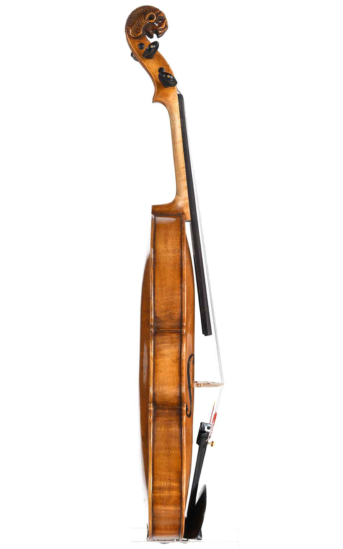 Antique german lion head violin, around 1880