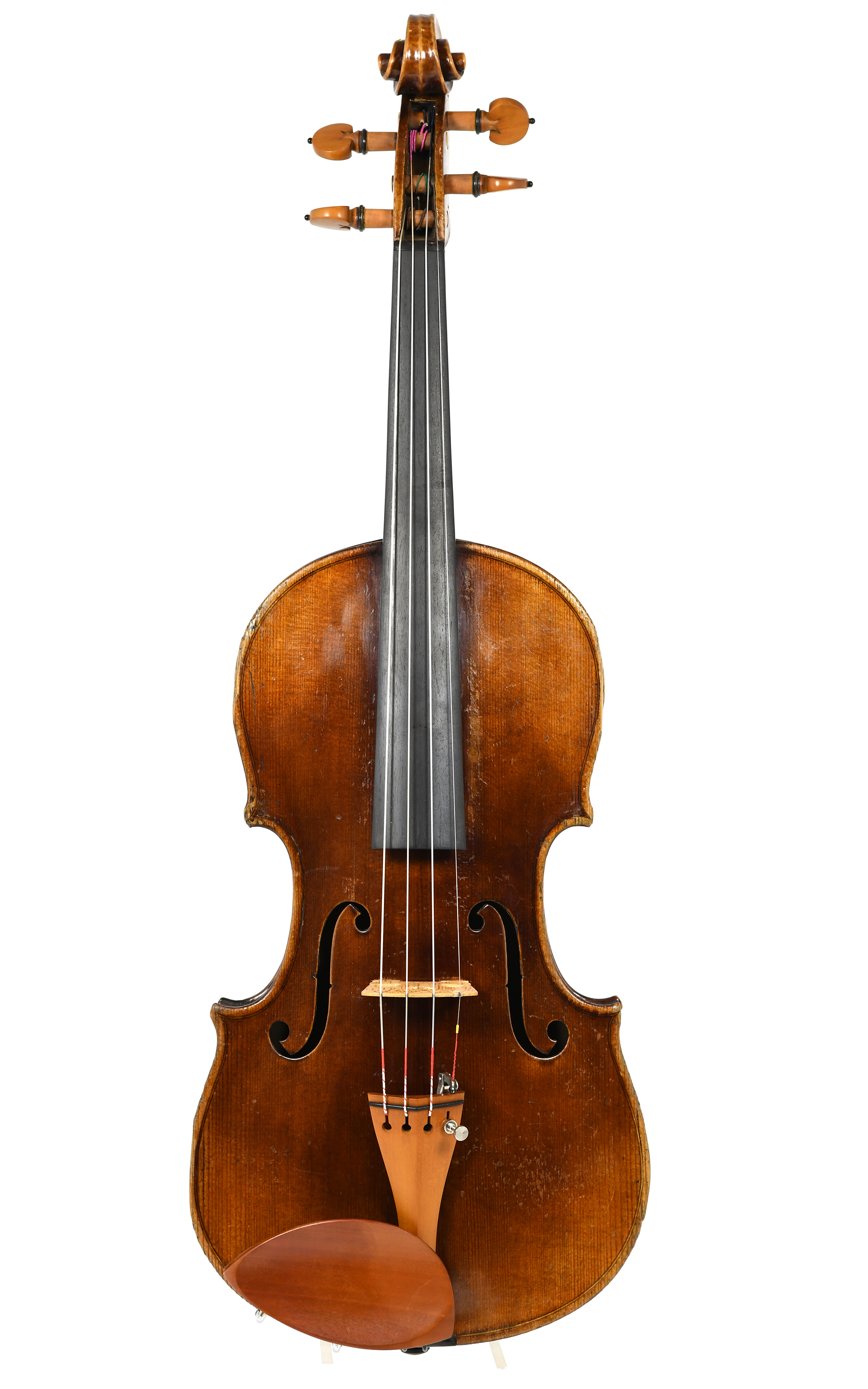 Antike Geige von Friedrich August Meisel senior Violinen, Klingenthal / Friedrich August