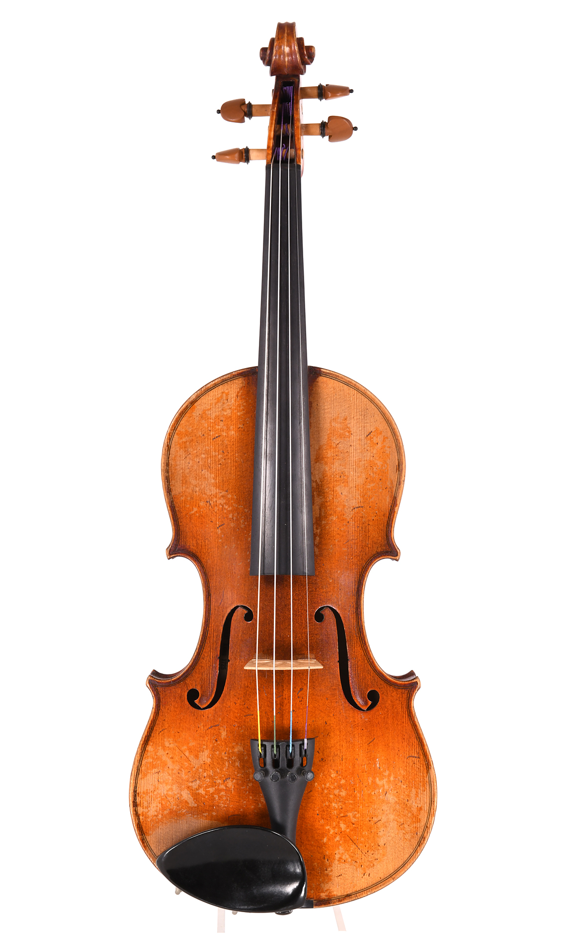 Dark, brilliant sound Antique Markneukirchen violin after Stradivari