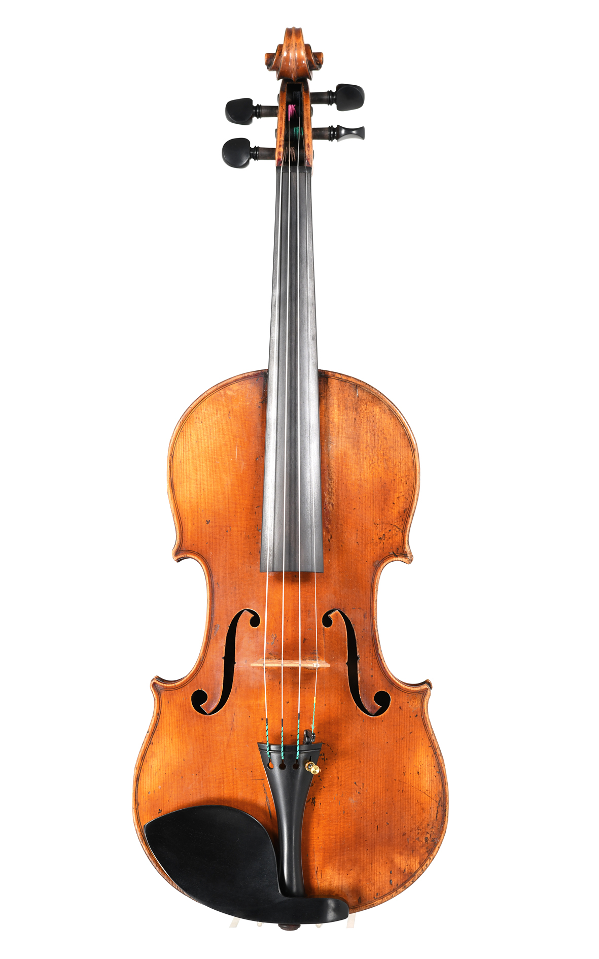 NEW SOUND SAMPLE JeanJoseph Honoré Derazey fine French master violin (certificate Hieronymus