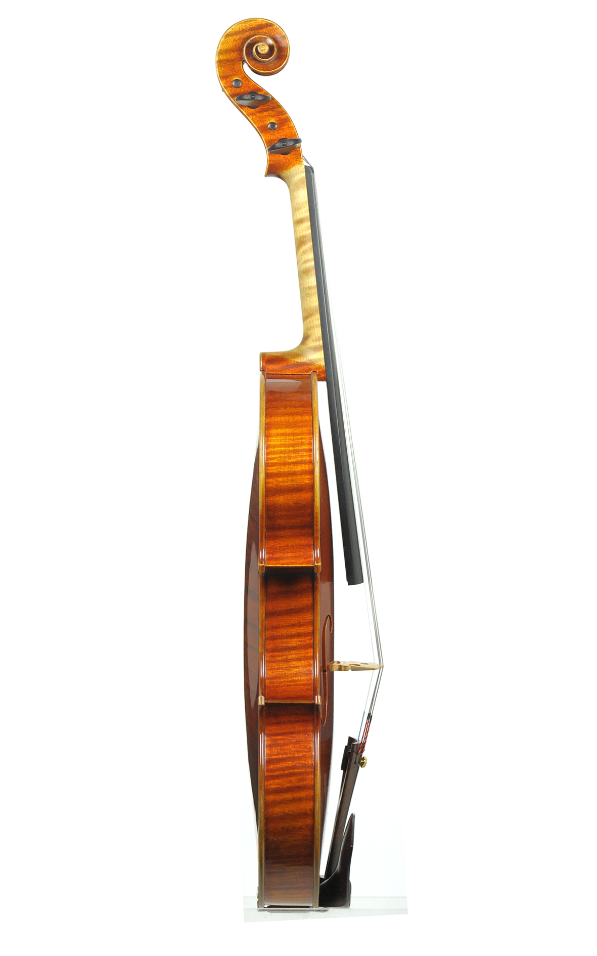 Fine master violin by Marcus Klimke, contemporary elite violin maker (certificate Markus Klimke