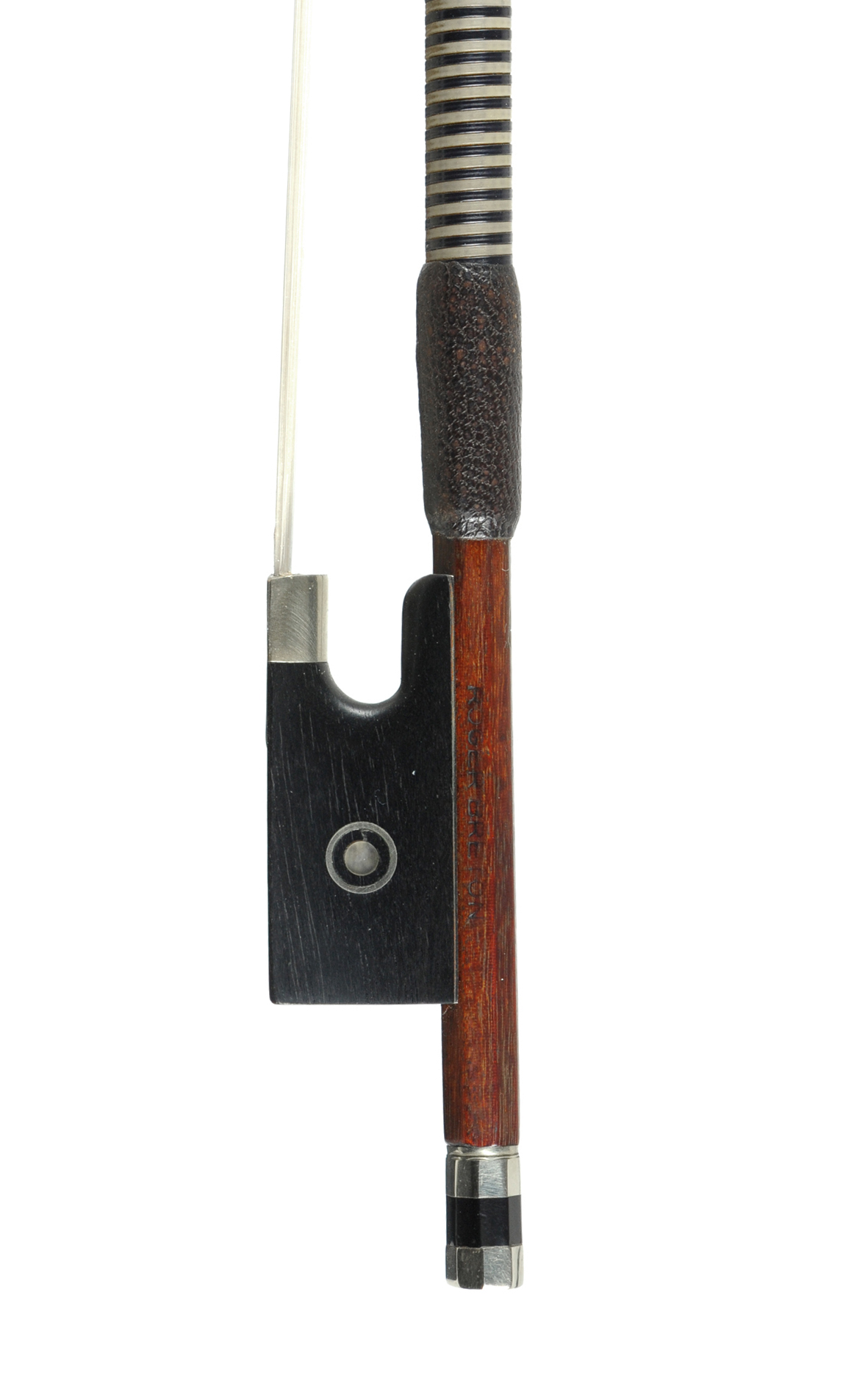 German violin bow with a Roger Breton stamp Violin bows, Germany
