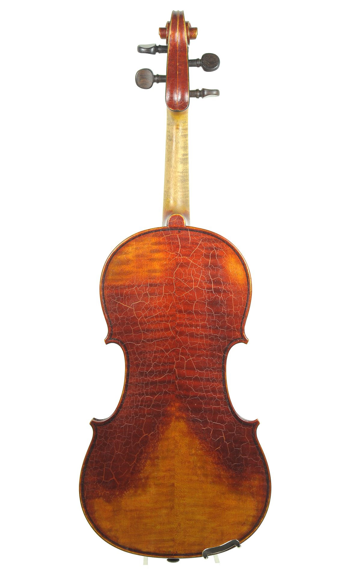 Modern violin made in the French style, probably Czech or Hungarian